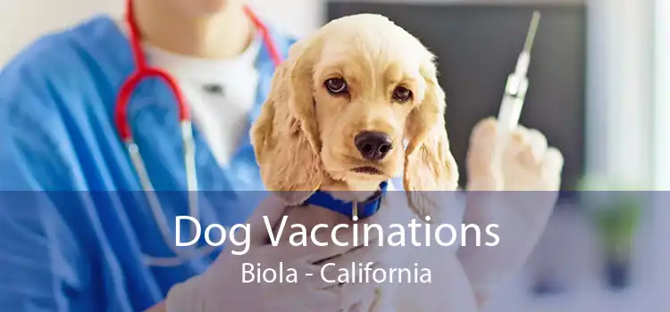 Dog Vaccinations Biola - California