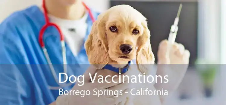 Dog Vaccinations Borrego Springs - California