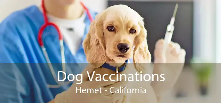 Dog Vaccinations Hemet - California
