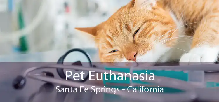 Pet Euthanasia Santa Fe Springs - California